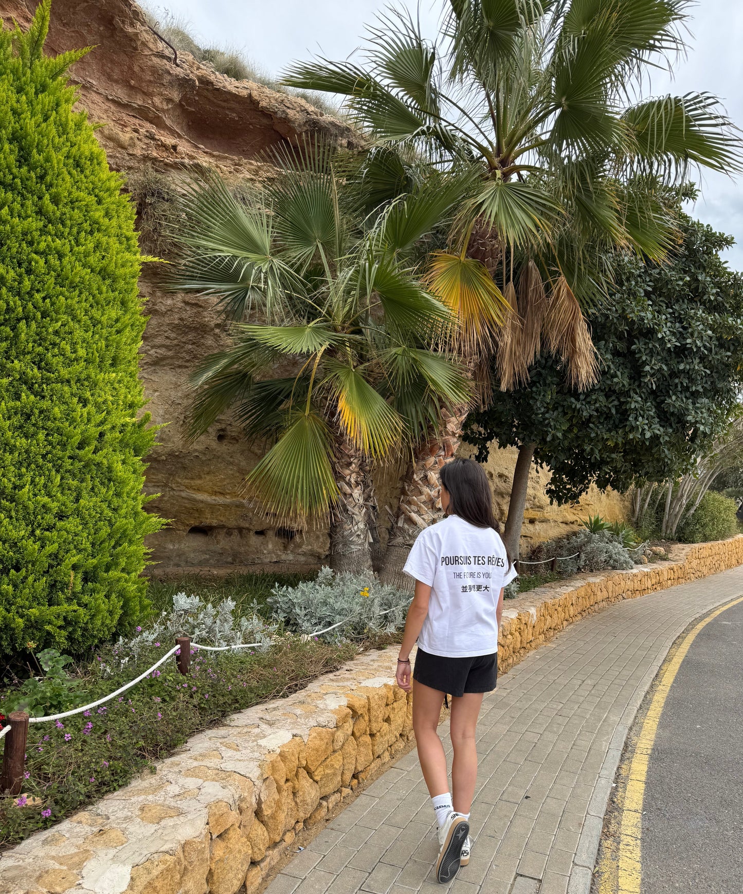 DS White tee - The future is yours