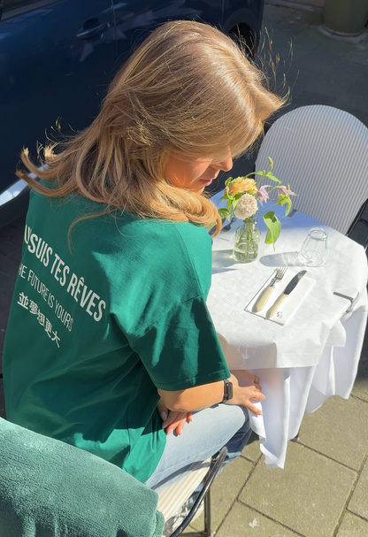 DS Green tee - The future is yours