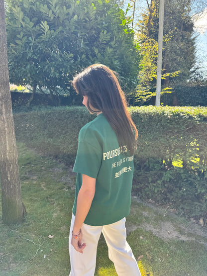 DS Green tee - The future is yours